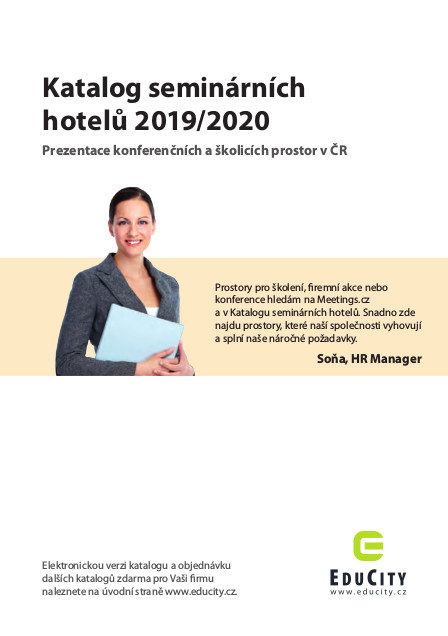 Katalog seminárních hotelů 2019